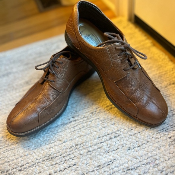 Johnston & Murphy Men’s Tie Ups Leather Sheepskin Derby Lightweight Oxfords main image 12